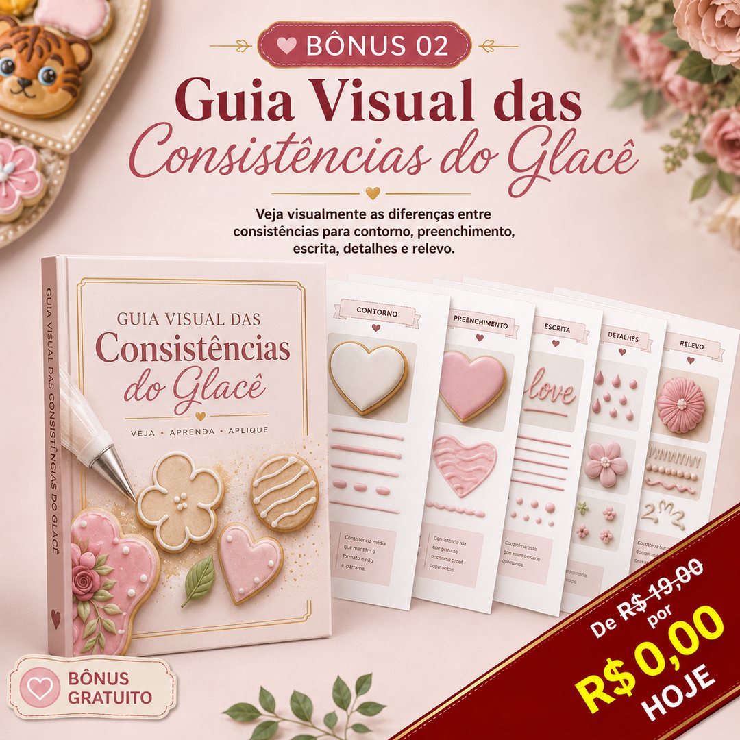 Bônus Guia das Consistências do Glacê